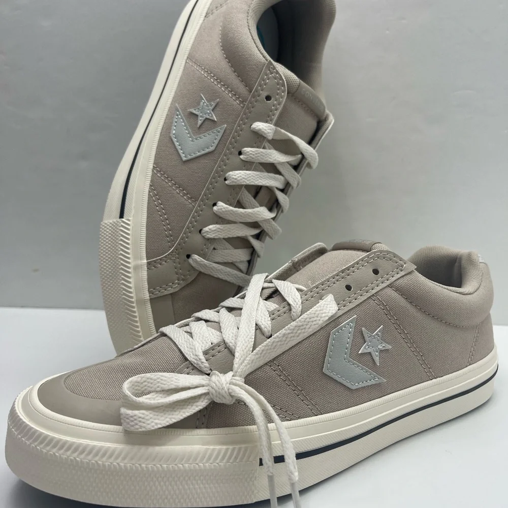 CONVERSE Men's A13223F
SPORT CASUAL OX PAPYRUS/RAINWASHED GREY/EGRET Sneakers - Picture 13 of 16